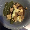mailuvsly's cooksnap of when they made こどもが喜ぶ❤絹サヤと高野豆腐の卵とじ.