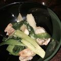 inaba927's cooksnap of when they made わけぎとホッキ貝のぬた(辛子酢みそ和え).