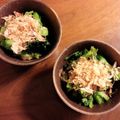 twママ's cooksnap of when they made 菜の花の辛子和え.