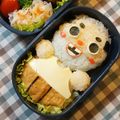 sacoママ's cooksnap of when they made キャラ弁★ちいさいおっさん.