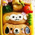 カヌレ３１４'s cooksnap of when they made わいわい動物お稲荷さん♬お花見・運動会に.