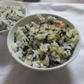 miyuki12's cooksnap of when they made お茶漬けの粉de 梅♥ひじき炊込みご飯？.