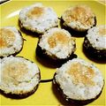 ねずみ花火eat's cooksnap of when they made しいたけのガーリックマヨネーズ焼き.