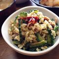 YUKIKI☆'s cooksnap of when they made 絶品☆簡単 夏のスタミナ♪ゴーヤご飯.