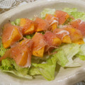 kana叶's cooksnap of when they made 前菜料理！柿と生ハム.