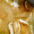 Giabbico's cooksnap of when they made 体ぽかぽか。白菜ときのこの豆乳味噌汁.