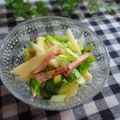 まろんかふぇ's cooksnap of when they made セロリとりんごのサラダ☆生ハム入り.