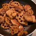 えつおくん's cooksnap of when they made 青海苔が合う豚バラと蓮根の炒め煮.