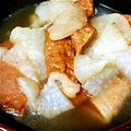 kotohime00's cooksnap of when they made あっという間大根と薩摩揚げの煮物(圧力鍋.
