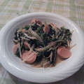 オレンジリング's cooksnap of when they made 魚肉ソーセージとほうれん草のオイマヨ炒め.