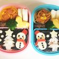 菜々花まま's cooksnap of when they made 簡単☆クリスマスキャラ弁.