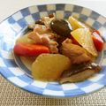 簡単手抜きママ's cooksnap of when they made 男子も喜ぶ＊大根の炒め煮.