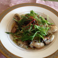 ティアラママりん's cooksnap of when they made 牡蠣と小松菜の柚子胡椒パスタ♪.