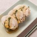 男子スリム部's cooksnap of when they made レンジで簡単★鶏胸肉のにんにくロール★.
