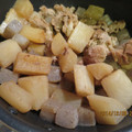 ちゃみ's cooksnap of when they made 大根とこんにゃくと豚肉の煮物風炒め.