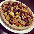 mskt1224's cooksnap of when they made 秋いっぱい♪ サツマイモとナッツのタルト.