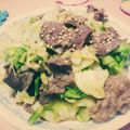 tazaki's cooksnap of when they made 牛すじのバター醤油炒め.