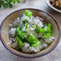 まろんかふぇ's cooksnap of when they made 子供に人気！かぶ(大根でも◎)の葉ごはん.