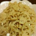 やさぐれきのこ's cooksnap of when they made 蓮根の中華風塩きんぴら☆.
