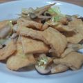 TeddySao's cooksnap of when they made 厚揚げと春キャベツの味噌バター炒め.