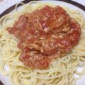 マドレーヌ215's cooksnap of when they made 簡単ツナ缶トマト缶スパゲティ.