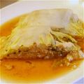 あ～ちゃんさ～ちゃん's cooksnap of when they made 白菜とひき肉のミルフィーユ　塩コンブ味.