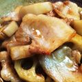 sacchiino's cooksnap of when they made 焼肉のタレで簡単豚バラれんこん.