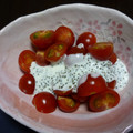 新妻あや's cooksnap of when they made ☆トマトのとんぶりマヨのっけ.