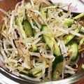 さとぐまさん's cooksnap of when they made もやしときゅうりのナムル♡塩こんぶでね.