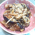 KY328's cooksnap of when they made 茄子としめじの甘味噌炒め.