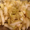 umecow's cooksnap of when they made シャキシャキ 白菜の和え物.