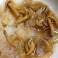 liley's cooksnap of when they made 温かいナメコおろし.
