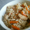 rinabanana's cooksnap of when they made 鶏ごぼうの炊き込みご飯.
