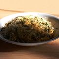 たぴねこ's cooksnap of when they made 大根の葉入りチャーハン.
