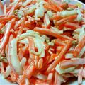 咲わんこ's cooksnap of when they made 簡単ヘルシー☆大根と人参で紅白納豆サラダ.