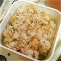 ghiblicat's cooksnap of when they made 葱と生姜が香る❤しらすの混ぜご飯.