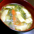 にゃんぺろ♡'s cooksnap of when they made 我が家の味噌汁♡大根と油揚げ.