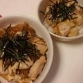 eママ☆'s cooksnap of when they made 夫の大好きな親子丼（*´▽`*).