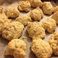 maniere's cooksnap of when they made 熟れ熟れ～バナナ＆チョコチップビスケット.
