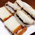 YUKIKI☆'s cooksnap of when they made あんことホイップクリームのデザートサンド.
