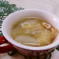 赤い電話's cooksnap of when they made 大根のくたくたに煮スープ.