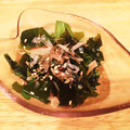 ☆すうたん☆'s cooksnap of when they made ワカメと大葉とちくわのワサビ出汁和え.