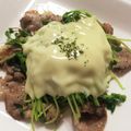 chihiro_03's cooksnap of when they made 時短✿シャキシャキ豆苗＆豚しゃぶ重ね蒸焼.