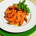 kebeibiko's cooksnap of when they made 簡単 イタリアン 酔っ払いエビ.