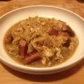 鬼瓦龍馬ん太郎's cooksnap of when they made 白菜とウインナーの卵とじ.