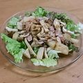 hiro★kuma's cooksnap of when they made 長芋･ベーコン･きのこの簡単バター炒め☆.