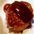 埼ちゃん's cooksnap of when they made デミグラチーズハンバーグ☆.