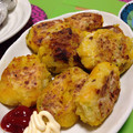 リラシャン's cooksnap of when they made かぼちゃとぽてとのむちむちおやき.