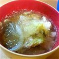 ダビデンコ's cooksnap of when they made 白菜、椎茸、豚肉、春雨の中華風スープ.