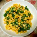ほしーの☆'s cooksnap of when they made オクラとコーンの煮びたし.